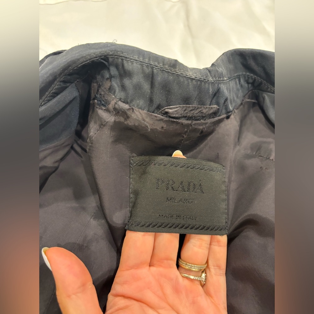 Prada trench coat vintage